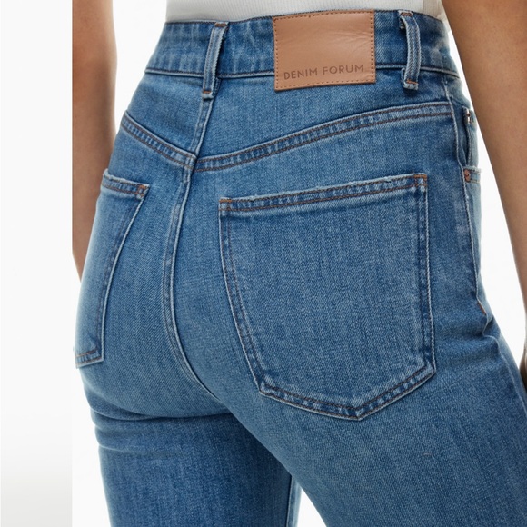 Denim Forum The '90s Naomi Super Hi-Rise Full-Length Jean - Picture 5 of 11